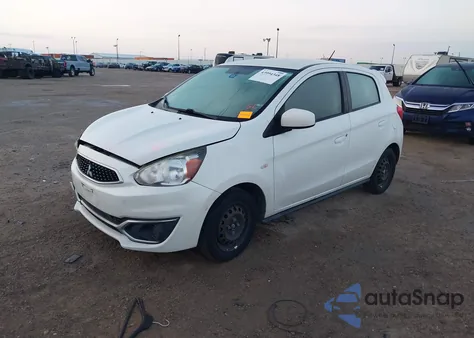 2018 Mitsubishi Mirage Es z USA, uszkodzony, nr VIN ML32A3HJ6JH015063